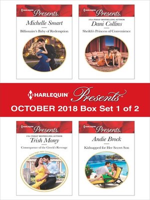 cover image of Harlequin Presents October 2018--Box Set 1 of 2